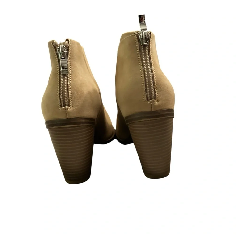 Elegant Tan Ankle Booties